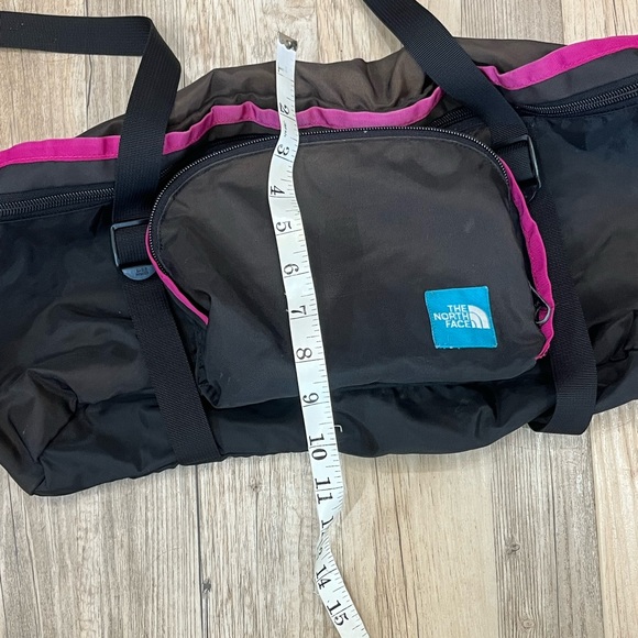 The North Face Lumbar Fanny Pack Waist Pack Hiking Backpacking Bag black pink - Picture 4 of 9